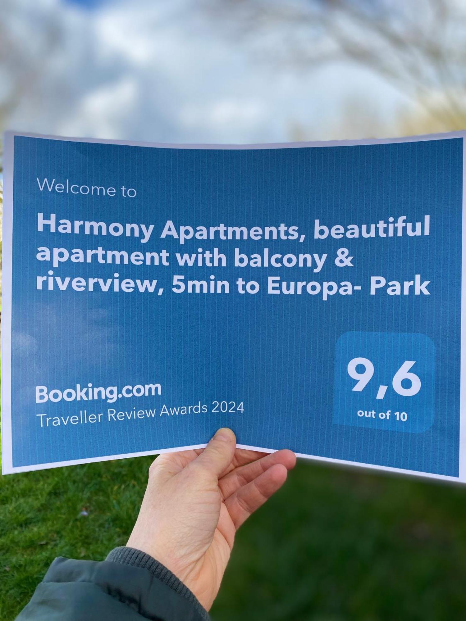Harmony Apartment, Your Holiday Home In Rust With Balcony & River-View, 5Min To Europa-Park Eksteriør bilde